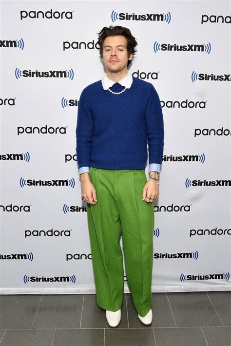 harry styles blue sweater